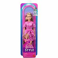 Barbie Fashionista Pink Paisley Dress