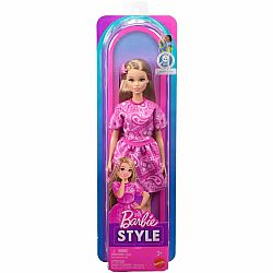 Barbie Fashionista Pink Paisley Dress