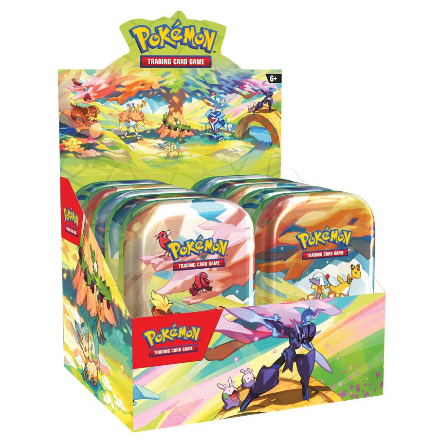 Pokemon TCG Vibrant Paldea Mini Tin - Lucky Duck Toys Pokemon TCG Vibrant Paldea Mini Tin - Lucky Duck Toys