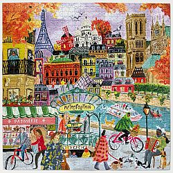 Paris in Autumn (1000 Piece Puzzle)
