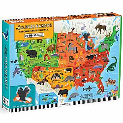 Little Park Ranger National Parks USA - 70 Piece Puzzle