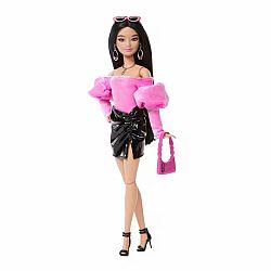 Barbie Deluxe Black Patent Mini Skirt