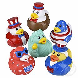 3.5" Patriotic Rubber Duck 