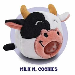 Plush Ball Jellies Milk and Cookies Cow