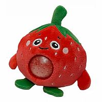 Plush Ball Jellies Strawberry Red