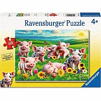 Precious Piglets - 60 Piece Puzzle
