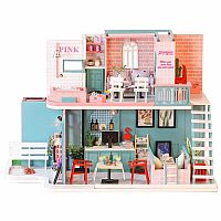 DIY Miniatures Pink Cafe