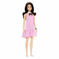 Barbie Fashionistas 1973 Inspired Pink Check