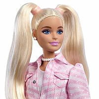 Barbie Deluxe Pink Denim Jacket & Skirt