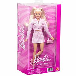 Barbie Deluxe Pink Denim Jacket & Skirt
