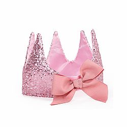 Precious Pink Sequins Crown