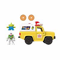 Imaginext Pizza Planet Truck w/ Buzz and Alien