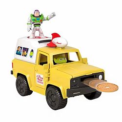 Imaginext Pizza Planet Truck w/ Buzz and Alien