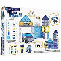 Magna-Tiles Police Station