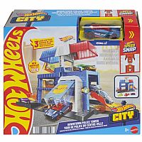 Hot Wheels City Downtown Police Tower