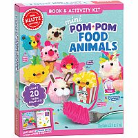 Mini Pom-Pom Food Animals