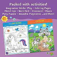 Sticker Activity Book - Magical Ponies