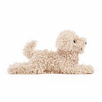 White Poodle Puppy Puppet