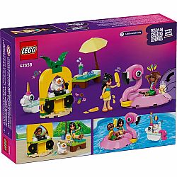 Lego Friends Unicorn & Flamingo Pool Party