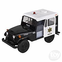 5" Diecast 1971 Jeep Dj-5B Police