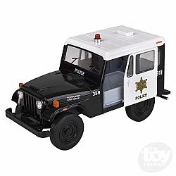 5" Diecast 1971 Jeep Dj-5B Police