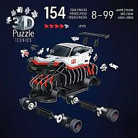 3D Puzzle Iconics Porsche 911 GT
