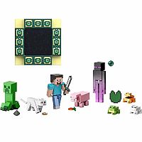 Minecraft Build-A-Portal Figure - Creeper