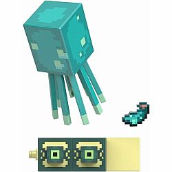 Minecraft Build-A-Portal Figure - Glow Squid