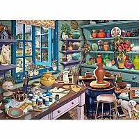 Pottery Studio Sanctuary - Large Format 500 Piece Puzzle