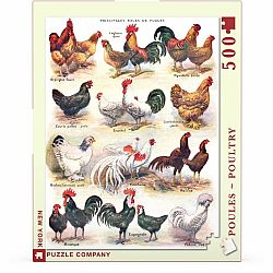 Poultry 500 Piece Puzzle