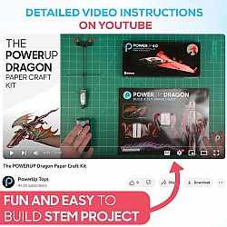 PowerUp Dragon Plane Smartphone Controlled