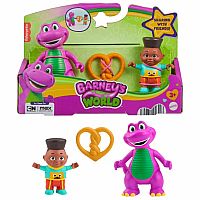 Barney Friends Figures - Barney & David