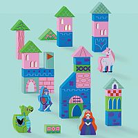 Wood Building Blocks - Princess Palace