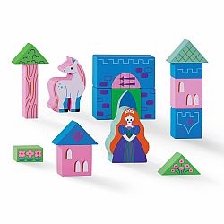 Wood Building Blocks - Princess Palace