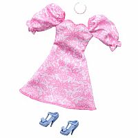 Barbie Fashions Pink Puff Dress