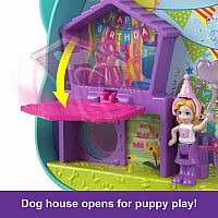 Polly Pocket Doggy Birthday Bash Compact