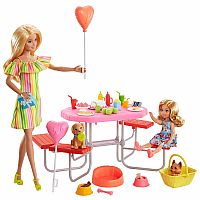 Barbie Puppy Picnic Party Set