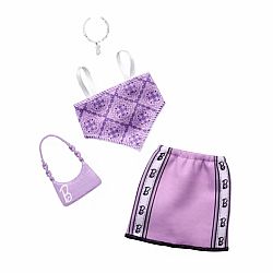 Barbie Fashions Purple Top & Skirt