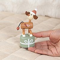 Christmas Pushing Puppet