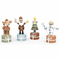 Christmas Pushing Puppet