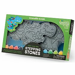Paint Your Own Stepping Stones - Dinosaur
