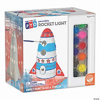 Paint Your Own Porcelain: Rocket Light