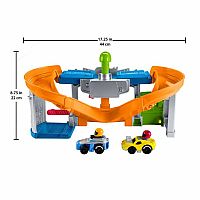 Little People Hot Wheels Race and Go Track Set