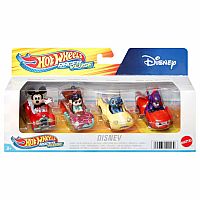 Hot Wheels RacerVerse Disney 4-Pack