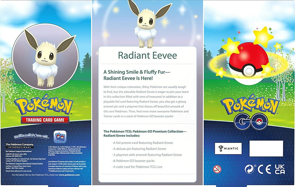 Pokemon GO Radiant Eevee Set - Lucky Duck Toys