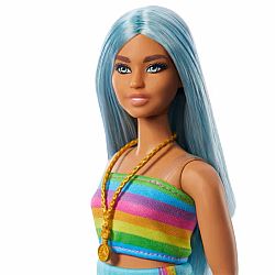 Barbie Rainbow and Blue Hair