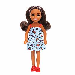 Chelsea Friend Blue Rainbow Dress