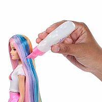 Barbie Rainbow Sparkle Hair Playset