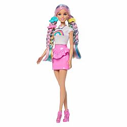 Barbie Rainbow Sparkle Hair Playset