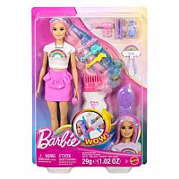 Barbie Rainbow Sparkle Hair Playset